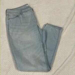 Old Navy Super Skinny Light Denim Jeans Size 14 Grande (Tall)